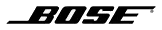 Bose brand logo